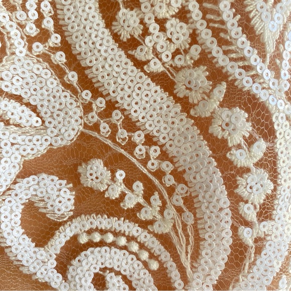 FREE PEOPLE NWT Sequin Mini Dress Size 6 - Picture 9 of 10